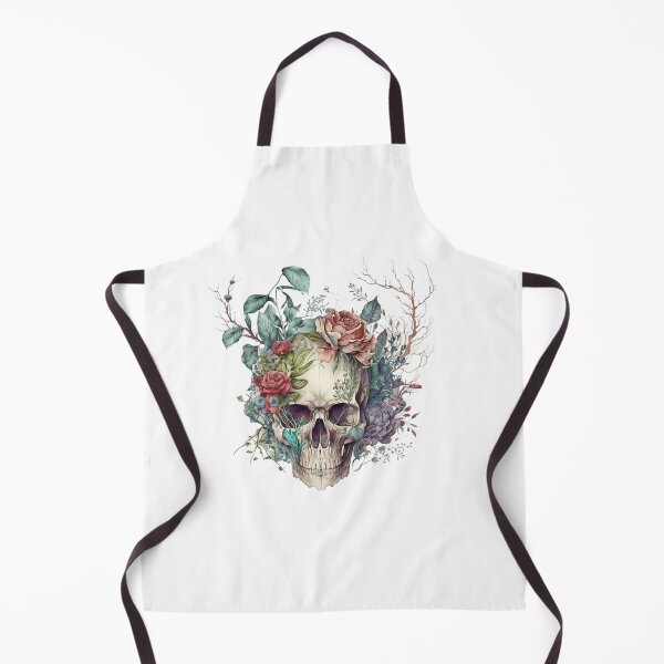 Item preview, Floral Skull designed and sold by GiraffeCreative.