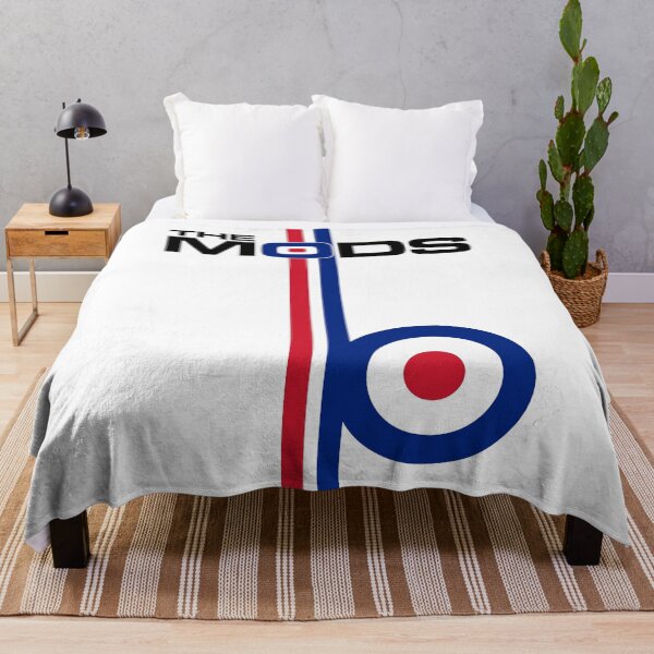 Aperçu de l'œuvre Les Mods Target Logo Stripes V5 créée et vendue par RetrospectUK.