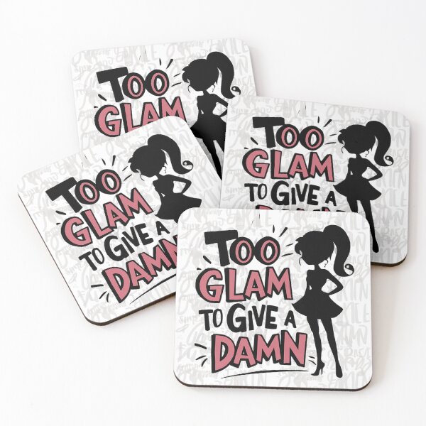 Item preview, too glam designed and sold by rajdigitalarts.