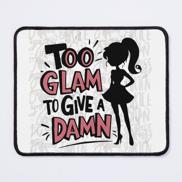 Item preview, too glam designed and sold by rajdigitalarts.