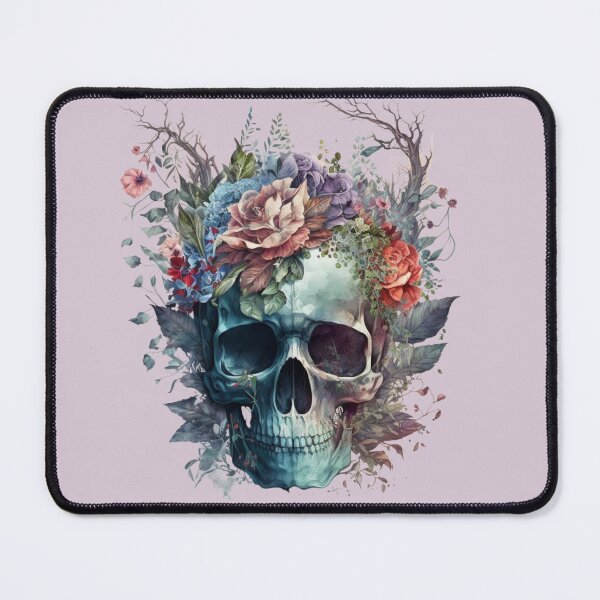 Item preview, Floral Skull designed and sold by GiraffeCreative.