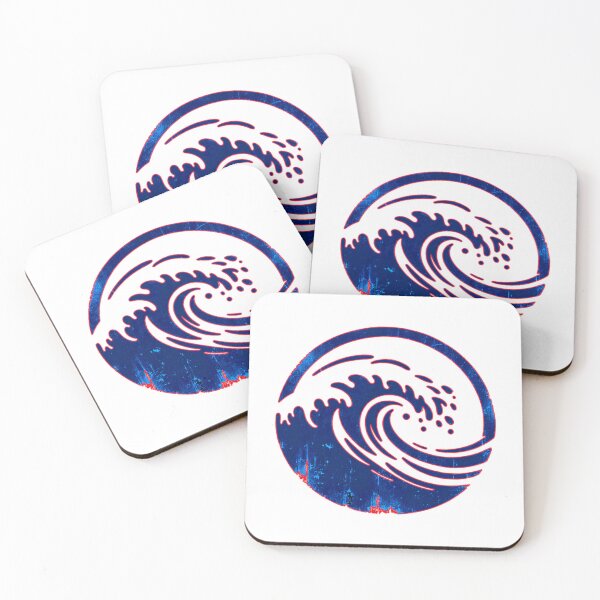 Item preview, Wave of Imagination with Red designed and sold by DD Design.