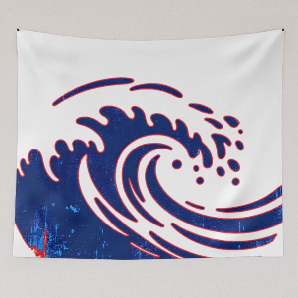 Item preview, Wave of Imagination with Red designed and sold by DD Design.