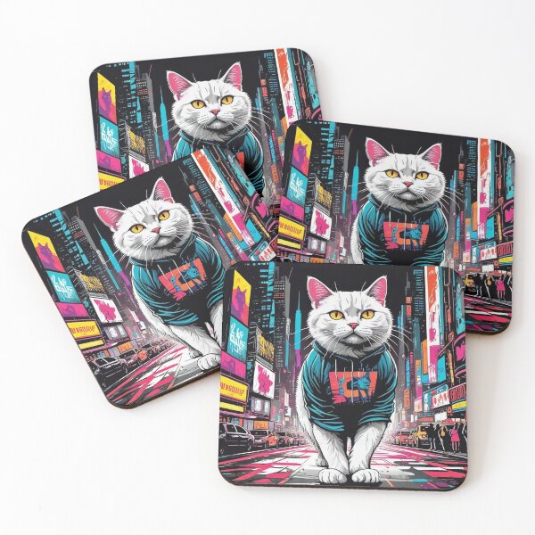Item preview, New York Cat Swag Urban Graffiti designed and sold by Maria Munajjed.