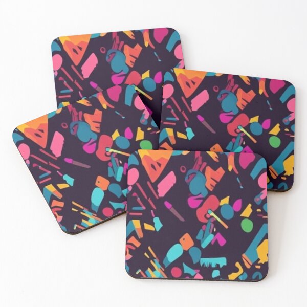 Item preview, Abstract & Colorful Memphis Pattern  designed and sold by Matoo5062.