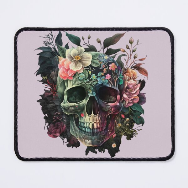 Item preview, Floral Skull designed and sold by GiraffeCreative.