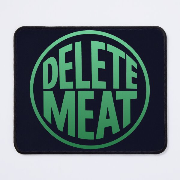 Item preview, Delete Meat for Vegan and Plant-Based Lifestyle Enthusiasts designed and sold by GreenSlate.