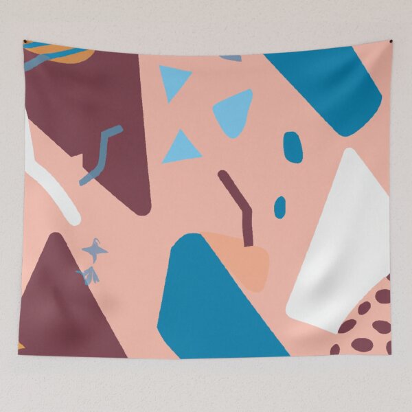Item preview, Abstract & Colorful Memphis Pattern  designed and sold by Matoo5062.