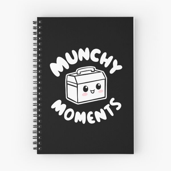 Item preview, MUNCHY MOMENTS Happy Lunchbox White Black Red Face designed and sold by SplashTastic.