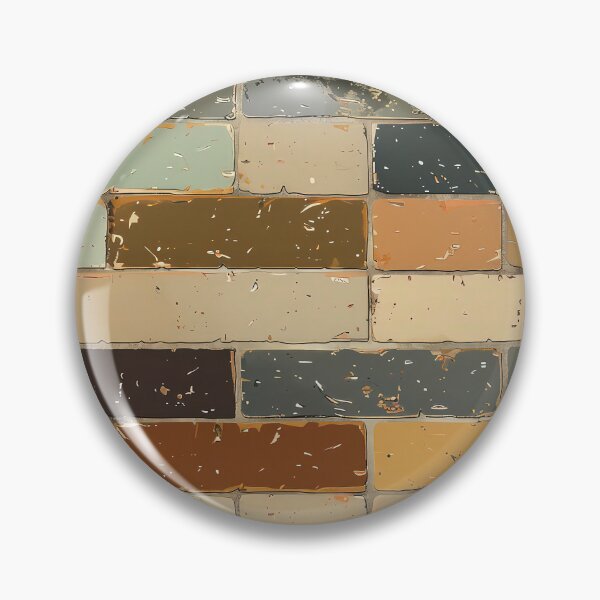 Item preview, Vintage Earth Toned Brick Pattern designed and sold by MystiS.