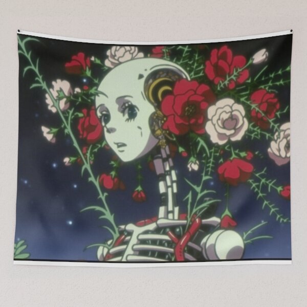 Item preview, floral robot designed and sold by PricklyPeanut.