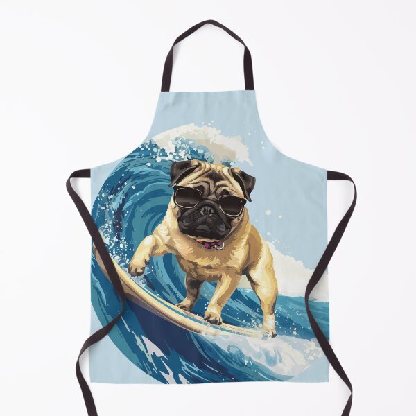 Item preview, Surfing Pug designed and sold by VelvetRoom.
