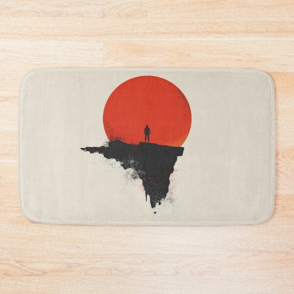 Item preview, Lone Figure with Red Sun designed and sold by MystiS.