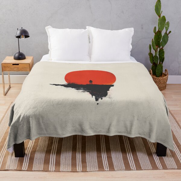 Item preview, Lone Figure with Red Sun designed and sold by MystiS.