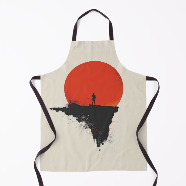 Item preview, Lone Figure with Red Sun designed and sold by MystiS.