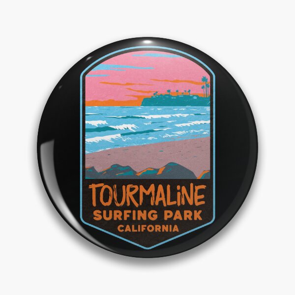 Item preview, Tourmaline Surfing Park designed and sold by JordanHolmes.