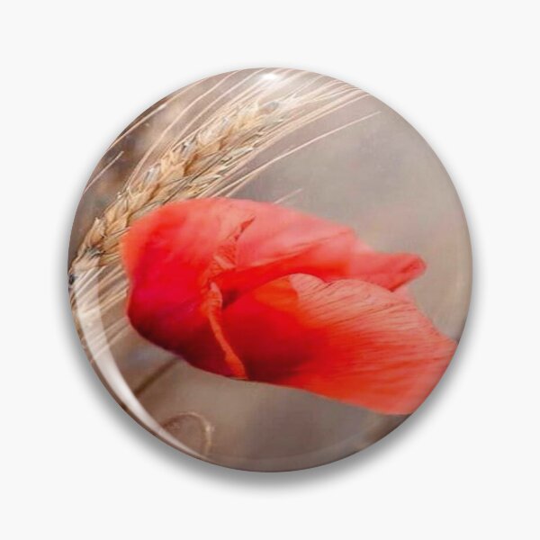Item preview, Poppy in a field of ears of corn: Nature’s wind chime designed and sold by FotoworldEdel.