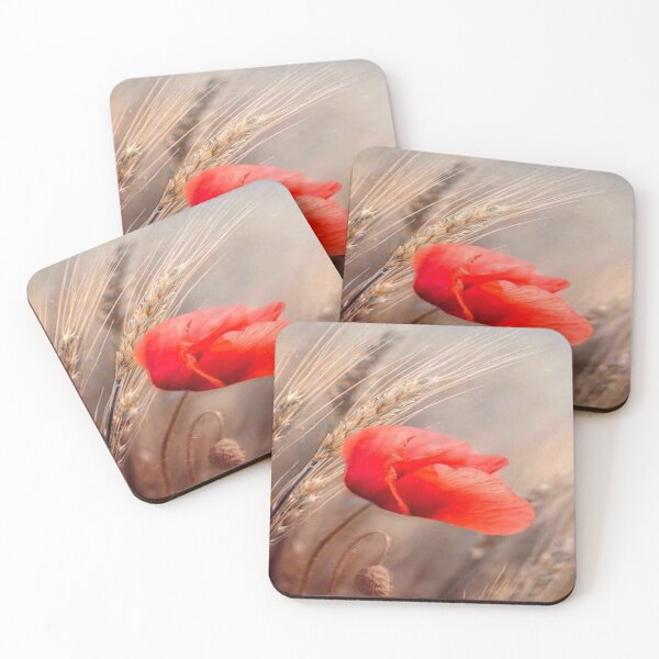 Item preview, Poppy in a field of ears of corn: Nature’s wind chime designed and sold by FotoworldEdel.