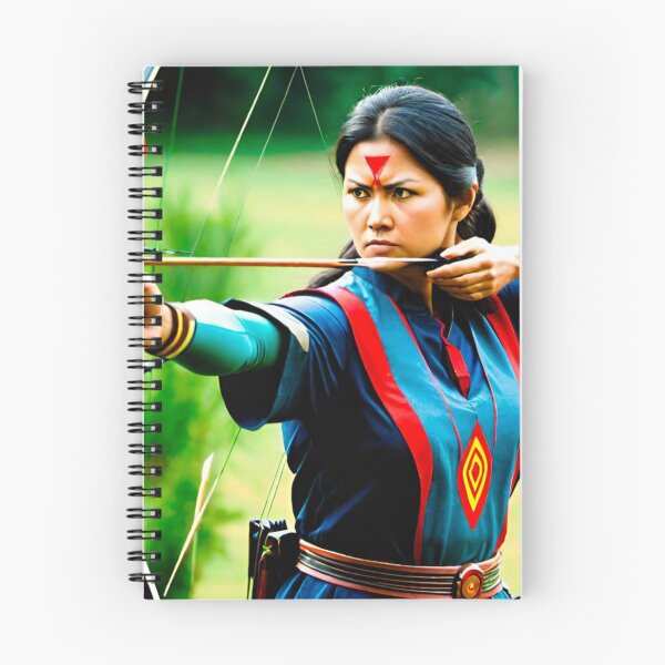 Item preview, Grace and Precision: Female Archer designed and sold by GrizzlyCollective.