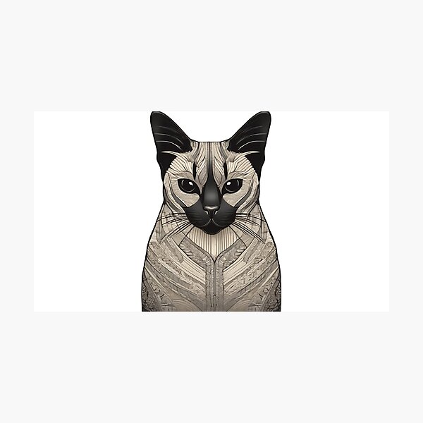 Item preview, "Thai Purebred Cats: The Elegance of Siamese Heritage" designed and sold by Artpim-168.