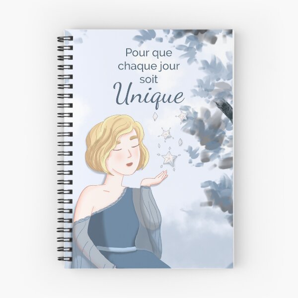Aperçu de l'œuvre Pour que chaque jour soit unique - Hiver créée et vendue par GribouillStreet.
