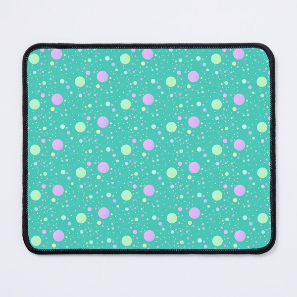 Item preview, Green teal colorful dots designed and sold by lausn.