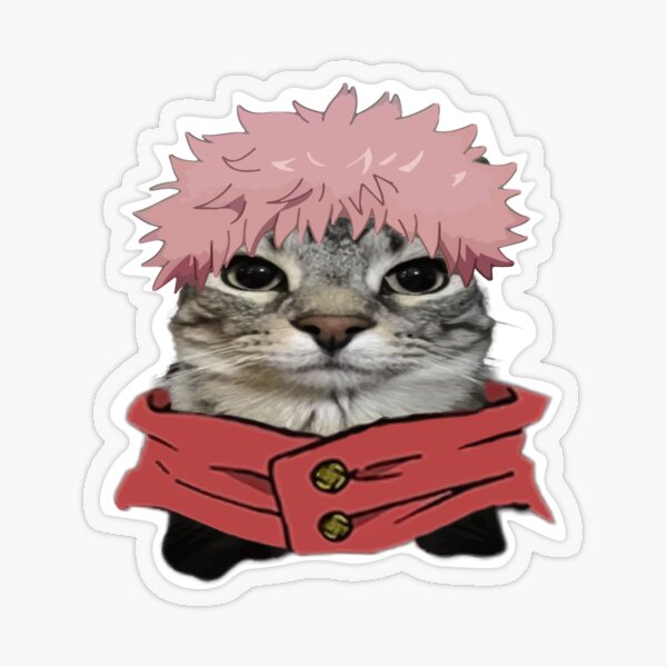 Item preview, Anime Kaisen Character Cats Yuji designed and sold by Dob-Dob.