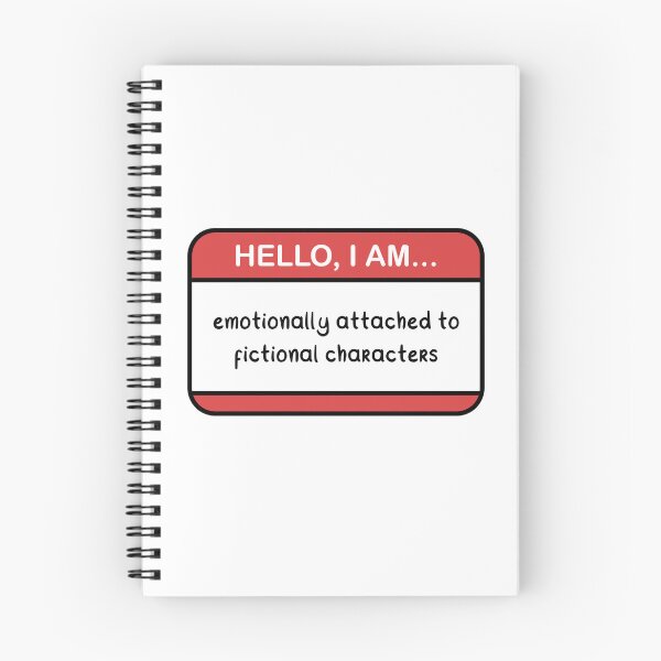 Item preview, Hello, I am... emotionally attached to fictional characters designed and sold by akuma-does-art.