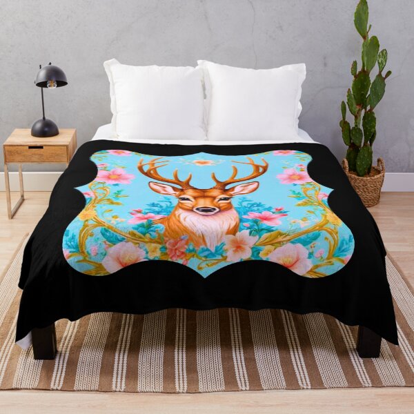 Item preview, Deer in pastel colors designed and sold by Styllium.
