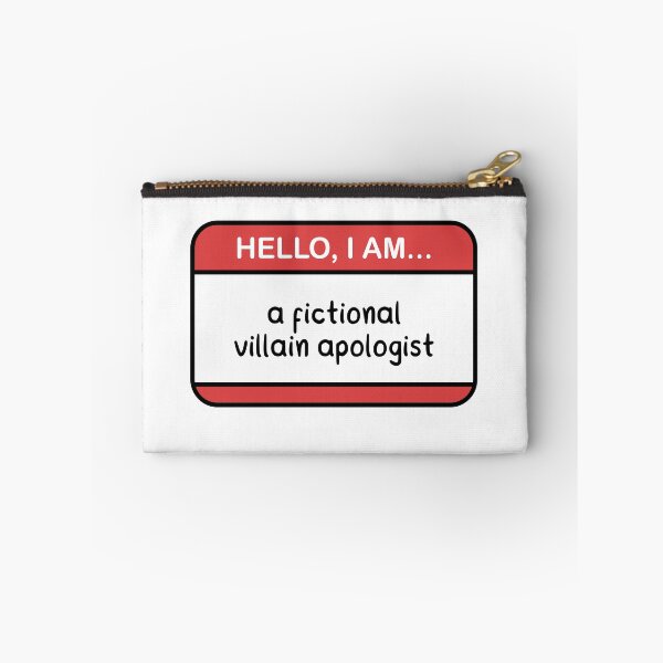 Item preview, Hello, I am... a fictional villain apologist designed and sold by akuma-does-art.
