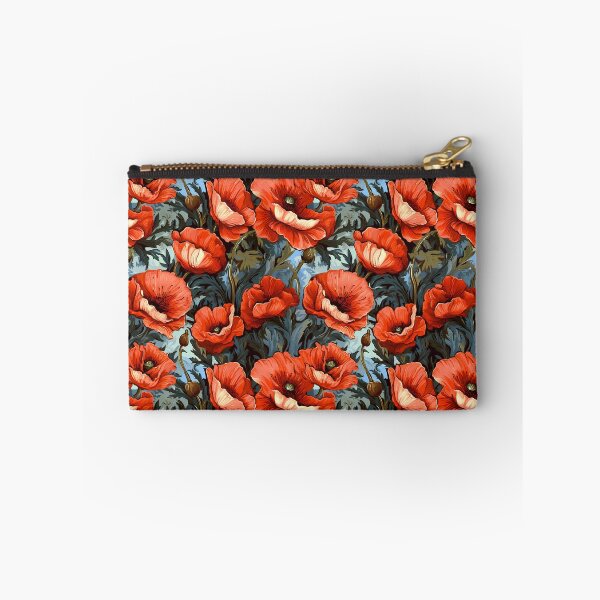 Item preview, Red Poppies Painting Pattern #5 designed and sold by NatureSight.