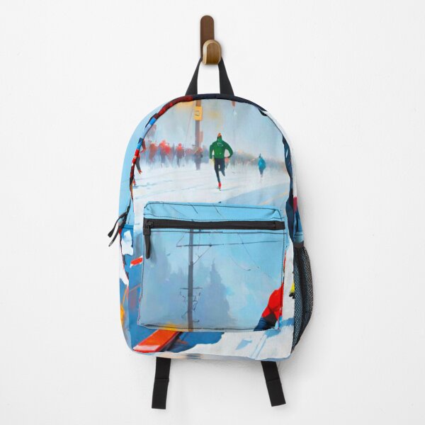 Item preview, Marathon Runner Braving the Snow designed and sold by GrizzlyCollective.