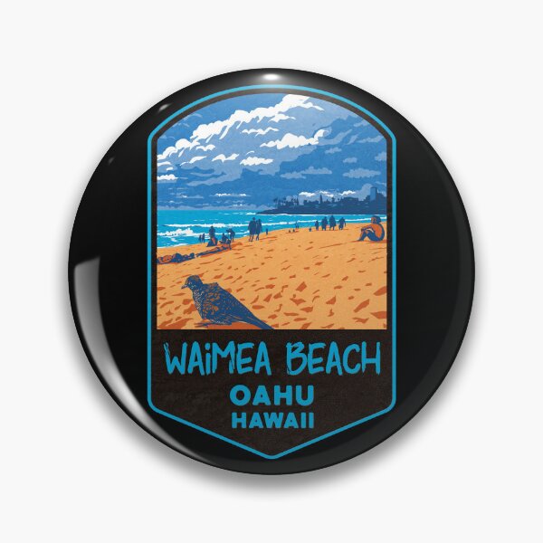 Item preview, Waimea Bay Beach designed and sold by JordanHolmes.