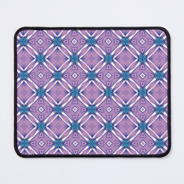 Item preview, Electric blue lilac geometric patterns 41 designed and sold by AneissPiaf.