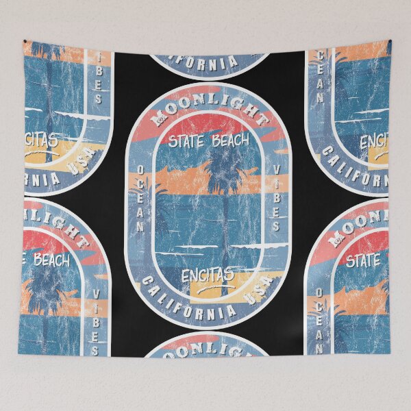 Item preview, Moonlight State Beach CA designed and sold by JordanHolmes.