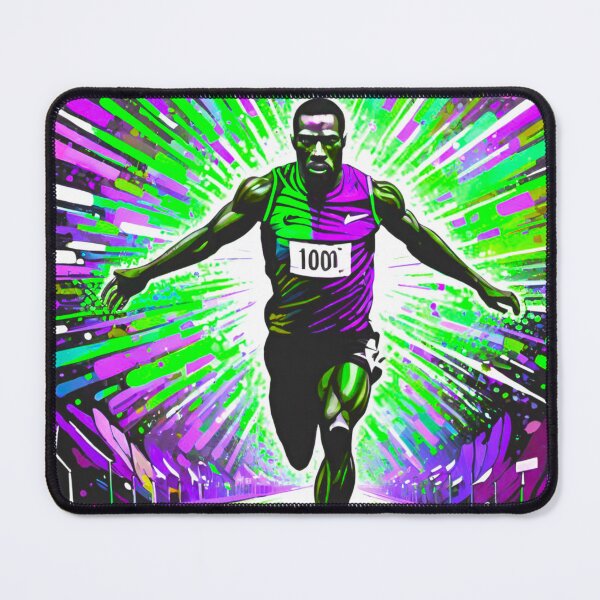 Item preview, Victorious Runner Crossing the Finish Line designed and sold by GrizzlyCollective.