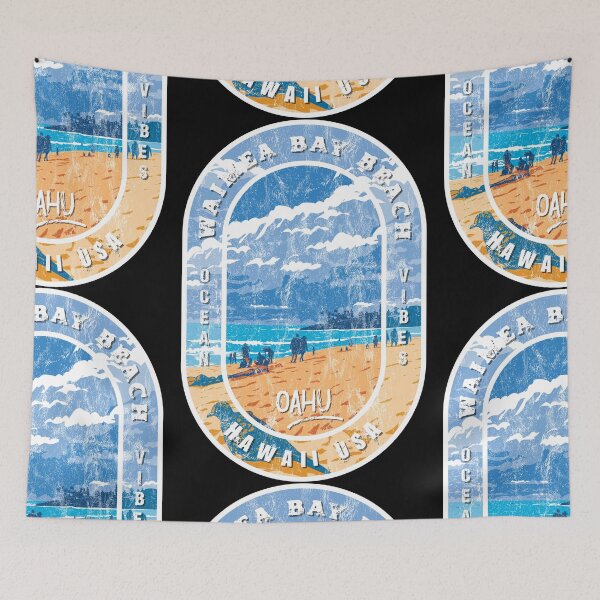 Item preview, Waimea Bay Beach designed and sold by JordanHolmes.