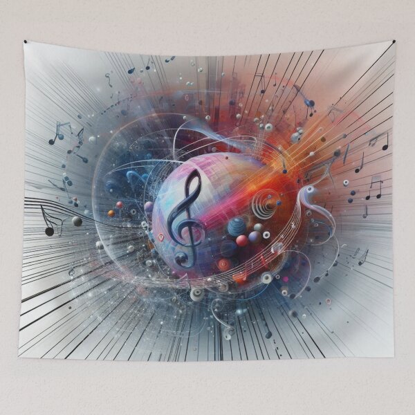 Item preview, Abstract Representation Of Music In Motion designed and sold by IrsathThaslima.