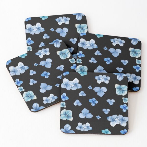 Item preview, Blue Hydrangea Flowers Stickers designed and sold by FlawlessDraft.