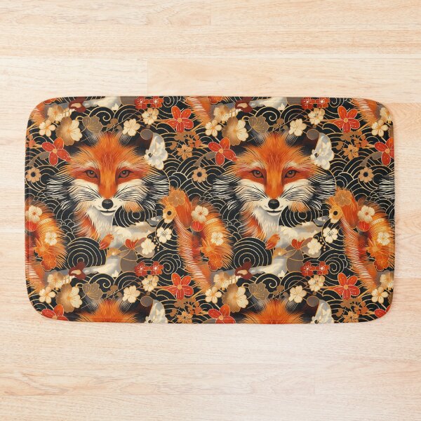 Item preview, Vixen Vignette - Seamless Pattern Furoshiki Design designed and sold by KokoroCreations.