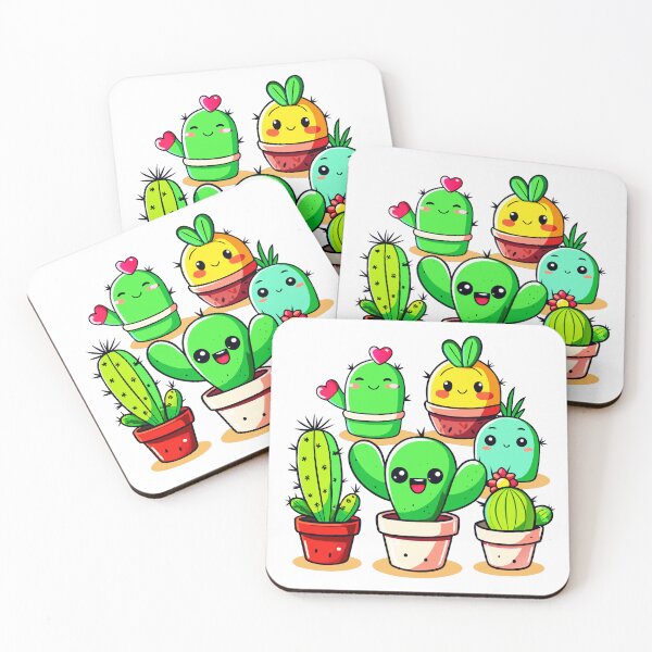 Item preview, Kawaii cactus designed and sold by 1081900shop.