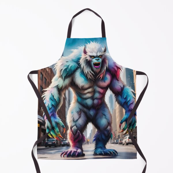 Item preview, Yeti visits city designed and sold by Bouncingbumble.
