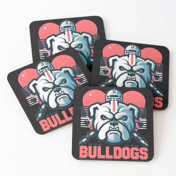 Item preview, Bulldogs’ Battle Cry: Canvas of Athletic Valor designed and sold by zoughlal.