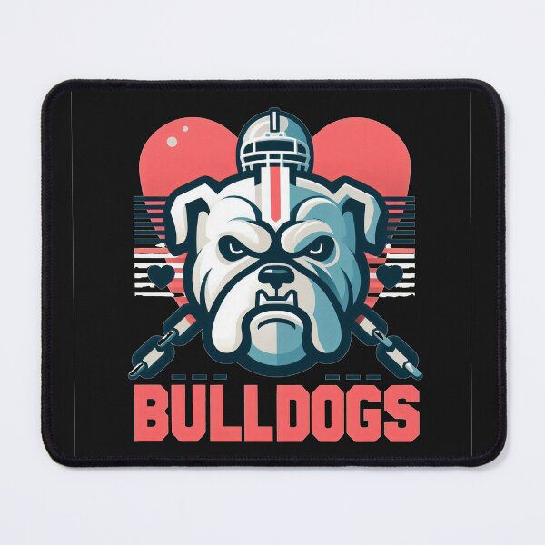Item preview, Bulldogs’ Battle Cry: Canvas of Athletic Valor designed and sold by zoughlal.