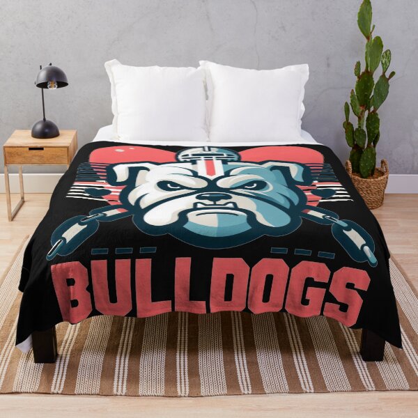 Item preview, Bulldogs’ Battle Cry: Canvas of Athletic Valor designed and sold by zoughlal.