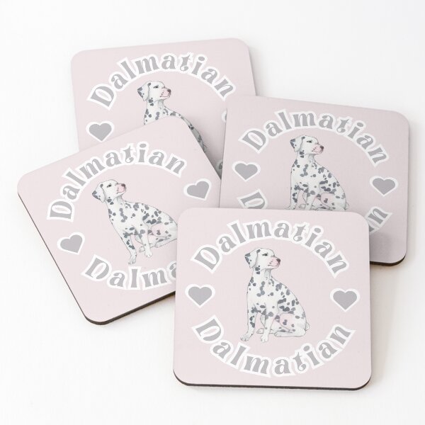 Item preview, Dalmatian and Hearts designed and sold by petdogworld.
