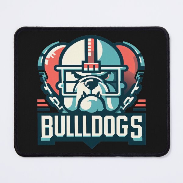 Item preview, Bulldogs’ Gridiron Odyssey: Art Beyond the Huddle designed and sold by zoughlal.