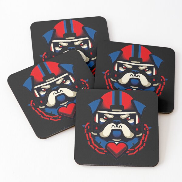Item preview, Fanatic Frenzy: Bulldogs’ Spirit in Vibrant Strokes designed and sold by zoughlal.