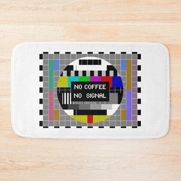 Item preview, No Coffee No Signal Coffee Lover Caffeine Addict Funny Quote designed and sold by dariasphinx.