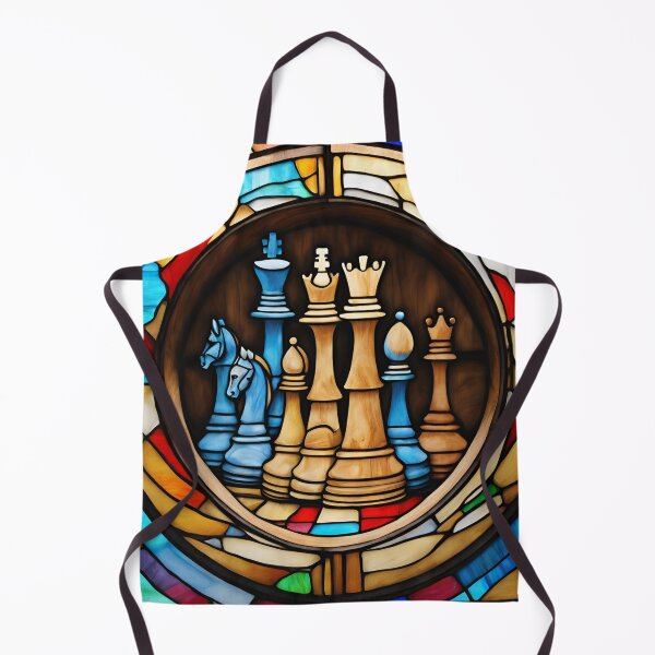 Item preview, Glass Chess 3D - Graffiti Style Pyrography designed and sold by Monika Turemka.